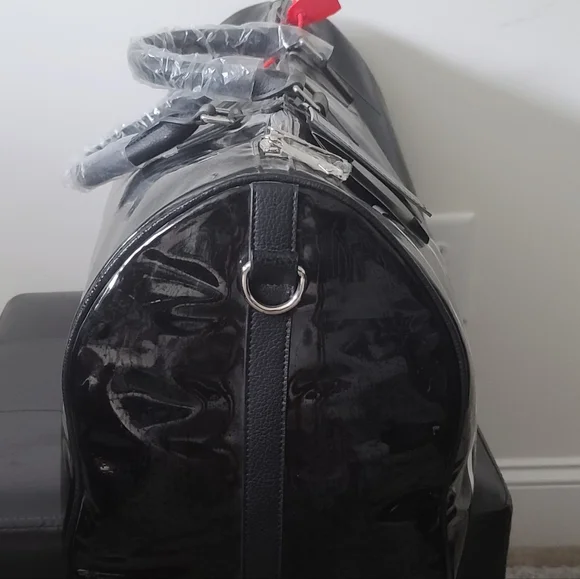 Exquisite Philipp Plien Vinyl Overnight Bag - Picture 3 of 5